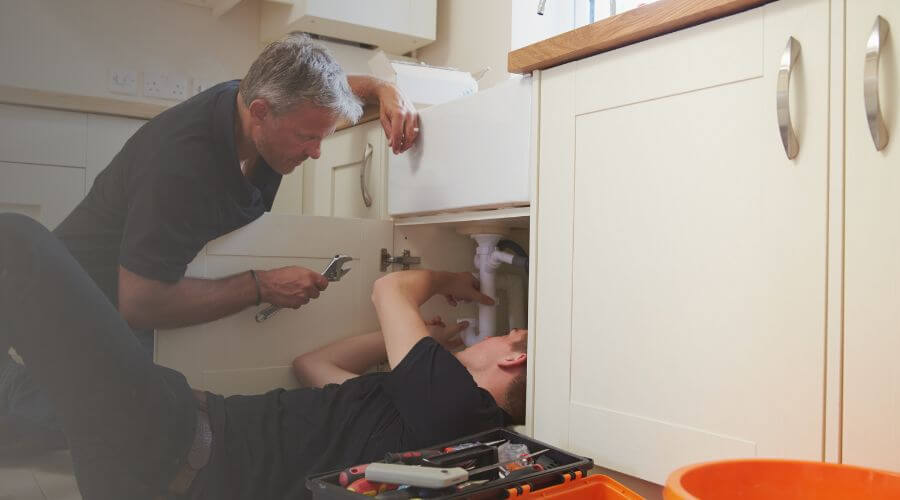 Professional burst pipe repair services in Wilton, AR